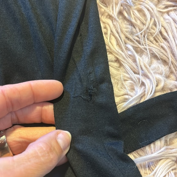 Karoo by Mark Eisen Black Soft Knit LBD Dress/Little Black Dress - Picture 8 of 12